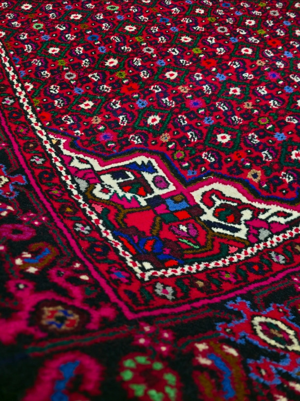 فرش دستباف شش متری نقشه ماهی همدان حسین آباد ازندریان