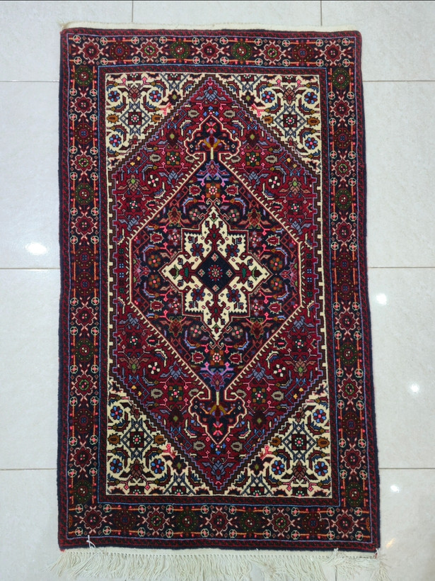 فرش دستباف ذرع چارک اعلا نقشه ماهی قلتق زنجان
