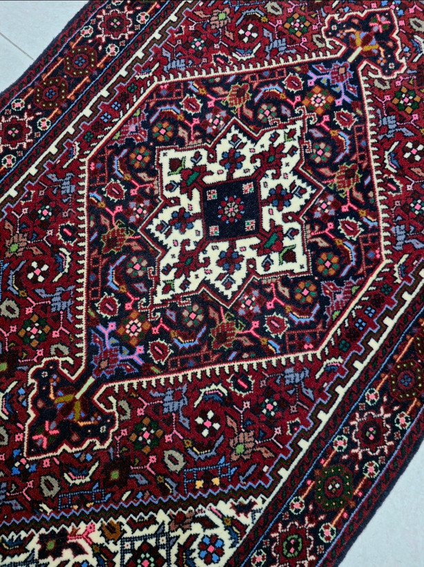 فرش دستباف ذرع چارک اعلا نقشه ماهی قلتق زنجان