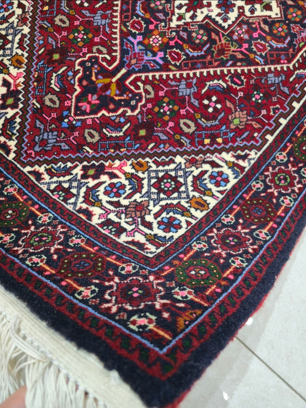 فرش دستباف ذرع چارک اعلا نقشه ماهی قلتق زنجان