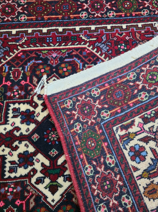 فرش دستباف ذرع چارک اعلا نقشه ماهی قلتق زنجان